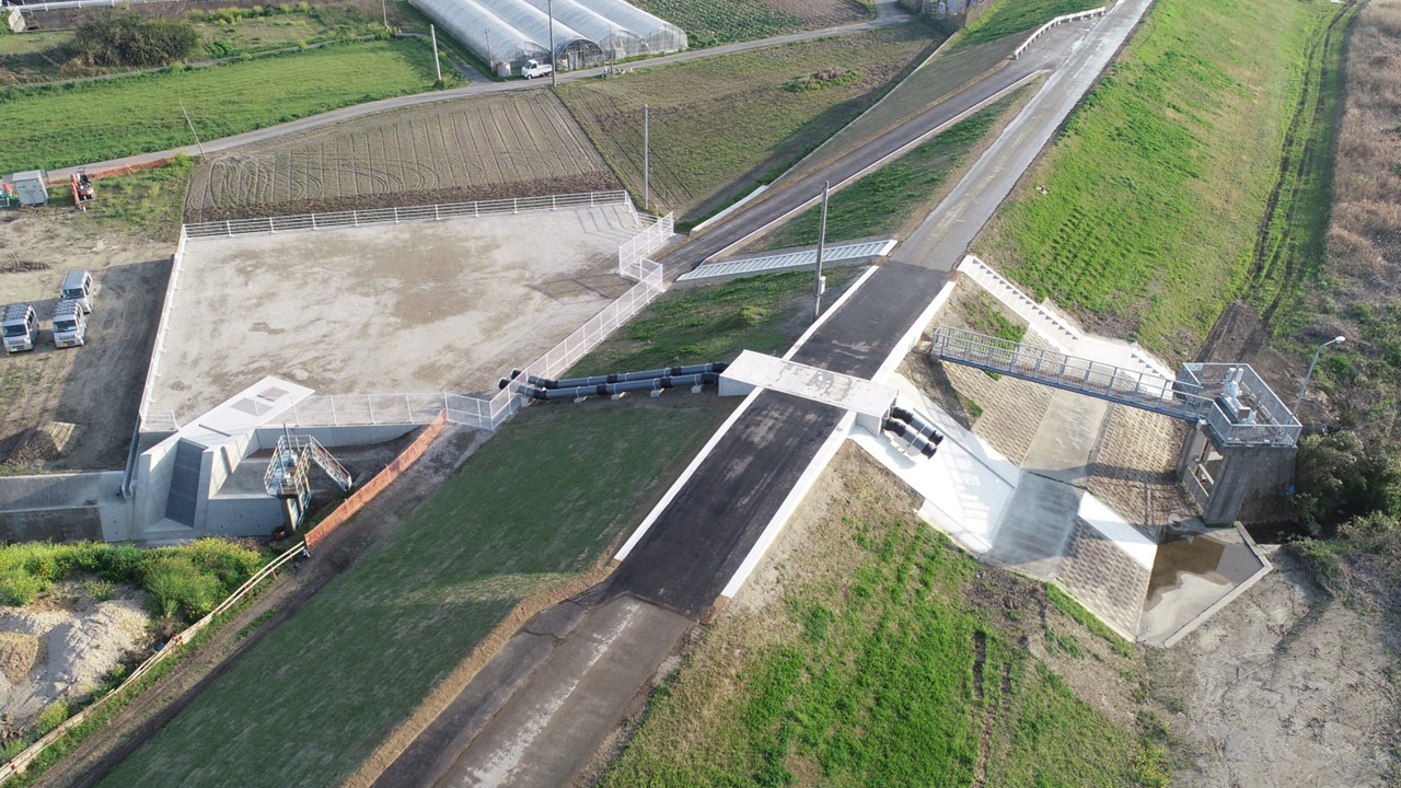 令和4年度矢部川本郷地区掘削外工事竣工しました！